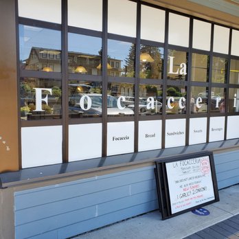 La Focacceria - a sign in the window - Bakeries Near Me - Langley, British Columbia La Focacceria - a sign in the window - Bakeries Near Me - Langley, British Columbia