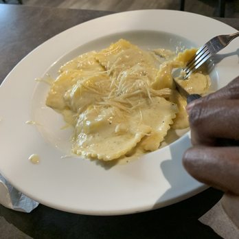 George's - Baked ravioli with Alfredo sauce - American Near Me - Henderson, North Carolina George's - Baked ravioli with Alfredo sauce - American Near Me - Henderson, North Carolina