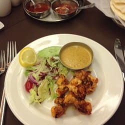 Aagrah Restaurant - Tandoori King Prawn starter...