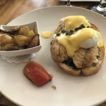 Azur - Yellowtail Snapper Benedict - New American Near Me - Key West, Florida Azur - Yellowtail Snapper Benedict - New American Near Me - Key West, Florida