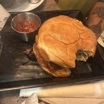 The Union Bar and Grill - Hot honey chicken sandwich - Bars Near Me - Hyattsville, Maryland The Union Bar and Grill - Hot honey chicken sandwich - Bars Near Me - Hyattsville, Maryland