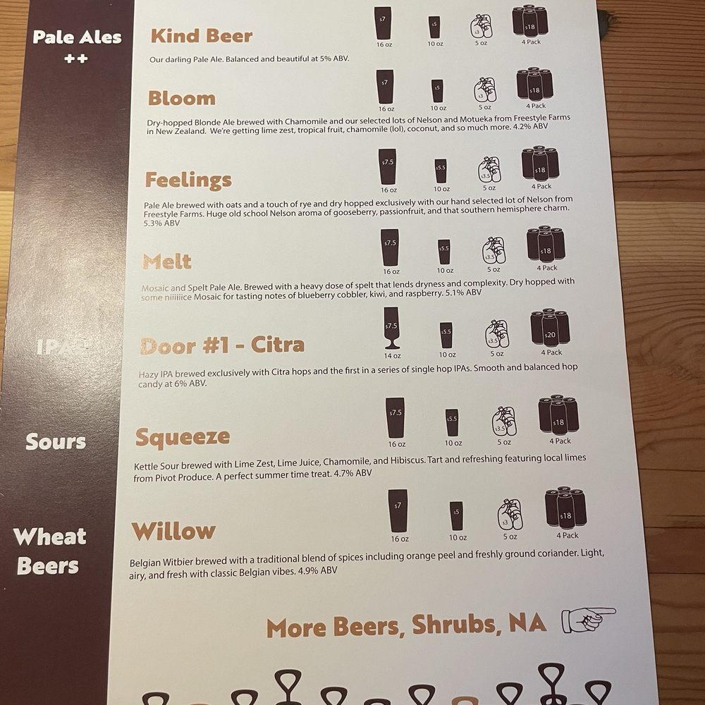 Slow Body Beer - Beers on tap - Beer Bar Near Me - Tucson, Arizona