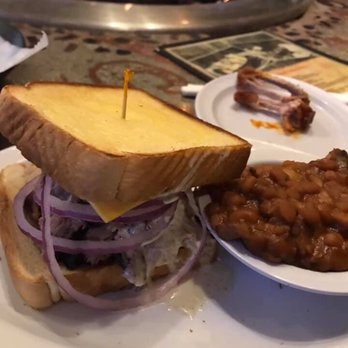 Slow and Low Bar B Que - Joel's Crazy Pork Sandwich - American Near Me - Cocoa Beach, Florida Slow and Low Bar B Que - Joel's Crazy Pork Sandwich - American Near Me - Cocoa Beach, Florida