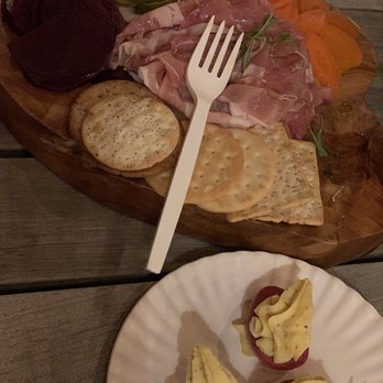 Crimson DC - Meat and pickles vegetables/ pickled deviled eggs - Diners Near Me - Washington, DC, District of Columbia
