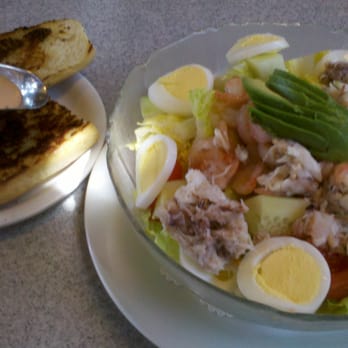 Schooner or Later - 050712:  Shrimp & Crab Louie... - Sandwiches Near Me - Long Beach, California