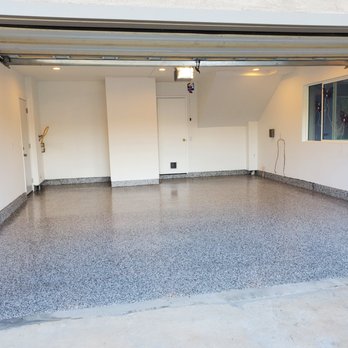 MNM Remodeling - The completed garage was beautiful with epoxy flooring, lighting, drywall and paint. - General Contractors Near Me - Woodland Hills, California