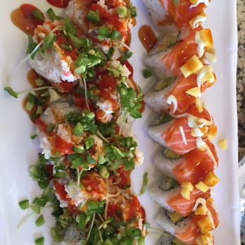 Ninja Sushi - Volcano and Mango mania! - Sushi Bars Near Me - Gilroy, California