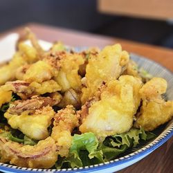 Capital Noodle Bar - Brea - Fried Garlic Calamari