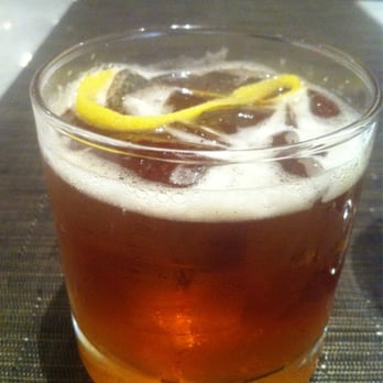 One Flew South - Old fashioned (1895 w/ old forrester bourbon, sugar, bitters, twist) - New American Near Me - Atlanta, Georgia