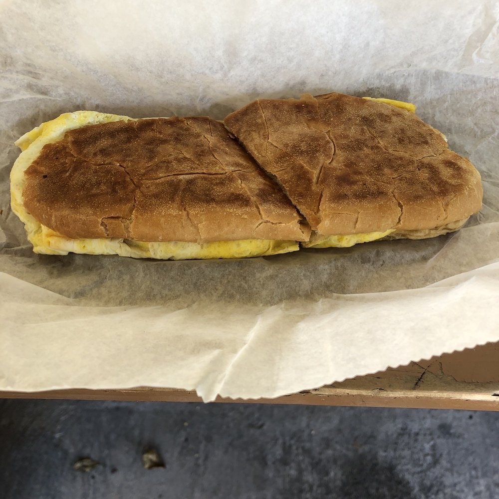 Nice size breakfast sandwich (I requested it toasted a little longer than normal) Nice size breakfast sandwich (I requested it toasted a little longer than normal)