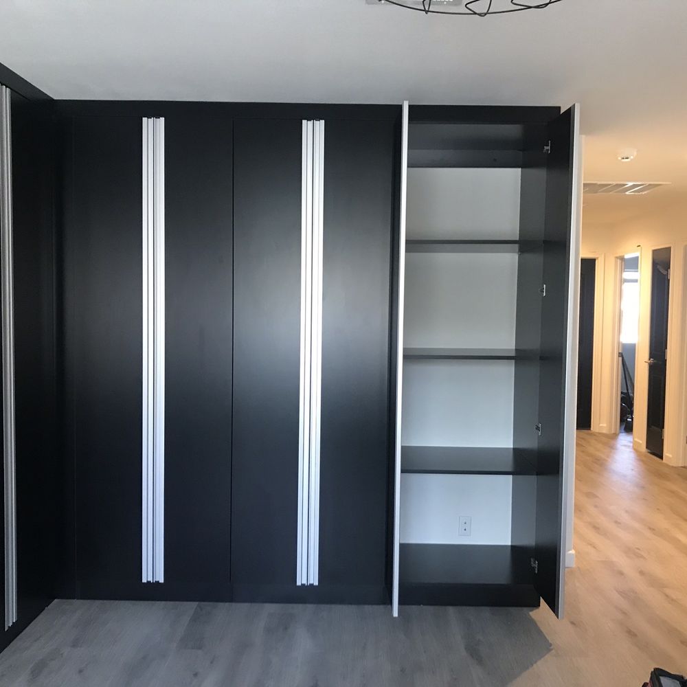 Loft floor to ceiling storage