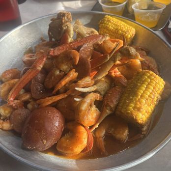 Surfing Crab - combo 2 i believe but double shrimp(1lb) and snow crab. garlicbutter/old bay seasoning hot - Cajun/Creole Near Me - San Antonio, Texas Surfing Crab - combo 2 i believe but double shrimp(1lb) and snow crab. garlicbutter/old bay seasoning hot - Cajun/Creole Near Me - San Antonio, Texas