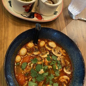 Kwan Kitchen - Shrimp Tom Yum soup. - Thai Near Me - Pasadena, California