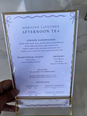 Menu photo 2 Morning Lavender Cafe Tustin, CA Menu photo 2 Morning Lavender Cafe Tustin, CA
