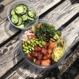 Create Your Own Burrito/Bowl & Cucumber Salad