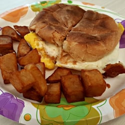 Jimmy's Family Restaurant - Bacon egg and cheese on bulkie