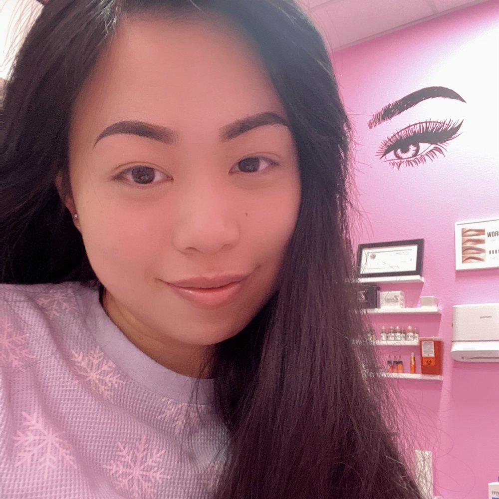 Eye brows after touch up