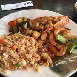 hibachi shrimp and lobster