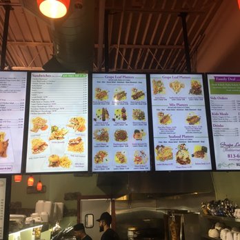 Grape Leaf Express -Tampa - Menu - May 2018 - Lebanese Near Me - Tampa, Florida Grape Leaf Express -Tampa - Menu - May 2018 - Lebanese Near Me - Tampa, Florida
