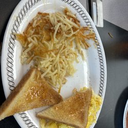 Waffle House - Food was so good we forgot to take pictures at first