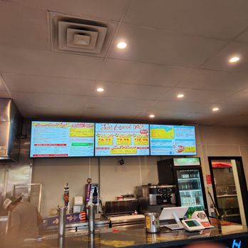 Jack’s Cosmic Dogs - Picture of front counter with Menu - Hot Dogs Near Me - Charleston, South Carolina Jack’s Cosmic Dogs - Picture of front counter with Menu - Hot Dogs Near Me - Charleston, South Carolina
