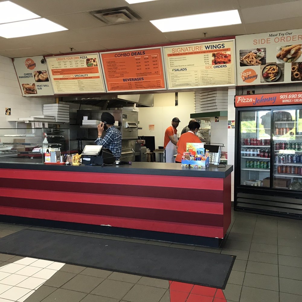 Pizza by Johnny - Service counter - Pizza Near Me - Hamilton, Ontario Pizza by Johnny - Service counter - Pizza Near Me - Hamilton, Ontario