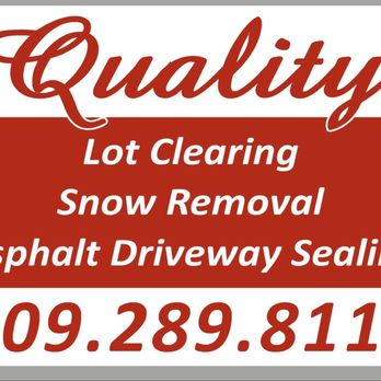 Quality Services Lot Clearing & Snow Removal - logo - Snow Removal Near Me Quality Services Lot Clearing & Snow Removal - logo - Snow Removal Near Me