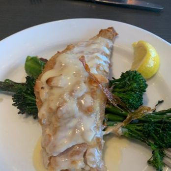 The Fireside - Parmesan encrusted walleye with a hazelnut liqueur butter sauce. - Steakhouses Near Me - Detroit Lakes, Minnesota The Fireside - Parmesan encrusted walleye with a hazelnut liqueur butter sauce. - Steakhouses Near Me - Detroit Lakes, Minnesota
