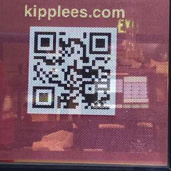 Kipplee's - QR code - Pizza Near Me - Evansville, Indiana