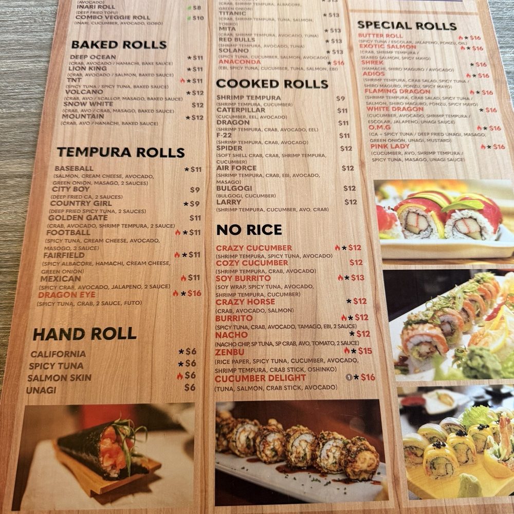 Sushi Tsunami - Menu - Sushi Bars Near Me - Pleasant Hill, California Sushi Tsunami - Menu - Sushi Bars Near Me - Pleasant Hill, California