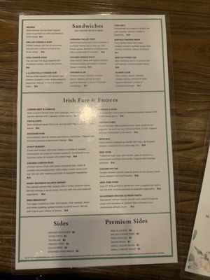 Menu photo 8 McNamara's Pub & Restaurant Arlington, VA