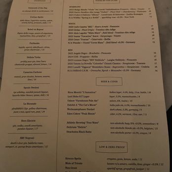 SRV Boston - Menu - Italian Near Me - Boston, Massachusetts SRV Boston - Menu - Italian Near Me - Boston, Massachusetts
