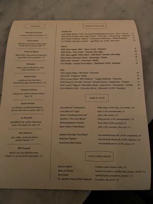 Menu photo 2 SRV Boston Boston, MA Menu photo 2 SRV Boston Boston, MA