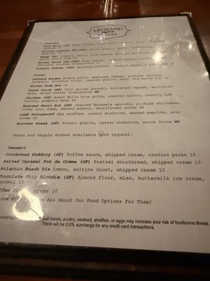 Menu photo 4 LeGrand Kitchen Norfolk, VA