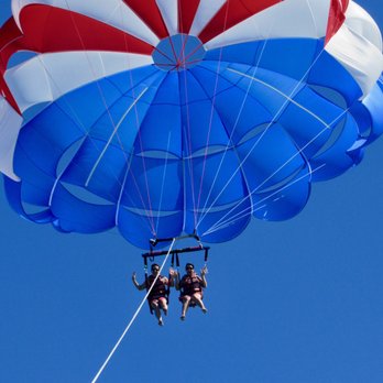 Chute Em Up Parasail - Here we go! - Parasailing Near Me - Clearwater Beach, Florida