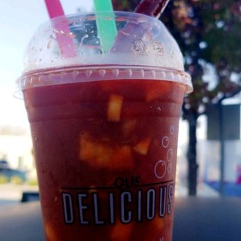 Que Delicious - Happy Hour ..Yes Please ...Diabilto is bomb. A nice treat after work. Perfect friday - Juice Bars & Smoothies Near Me - Los Angeles, California