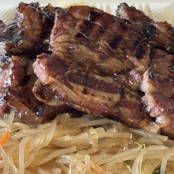 Bart Grocery & BBQ - The beef ribs plate. - Grocery Near Me - Daly City, California