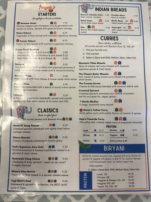 Menu photo 1 7 Monk's Cafe New Braunfels, TX