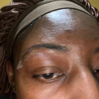 Modish Nail Spa - This was Tuesday night (5/25/2021) about 10 hours after the service with neosporin applied (right eye) - Nail Salons Near Me - Charlotte, North Carolina