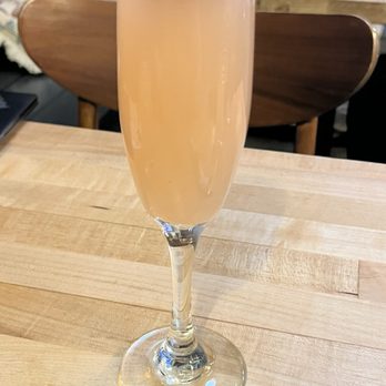 Eggy’s Neighborhood Kitchen - Guava Mimosa - Breakfast & Brunch Near Me - Berkeley, California Eggy’s Neighborhood Kitchen - Guava Mimosa - Breakfast & Brunch Near Me - Berkeley, California