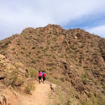 Camelback Mountain - Still a pretty easy path going over the first "hump" - Parks Near Me - Phoenix, Arizona