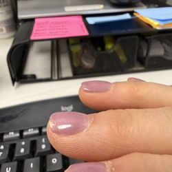 Victoria's Nail & Spa - Chipping from thin application