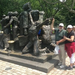 OnBoard New York Tours - One of the many quick stops on this fast pace tour.