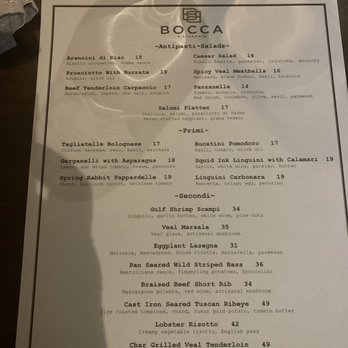 Bocca Ristorante - Italian Near Me - Birmingham, Alabama Bocca Ristorante - Italian Near Me - Birmingham, Alabama
