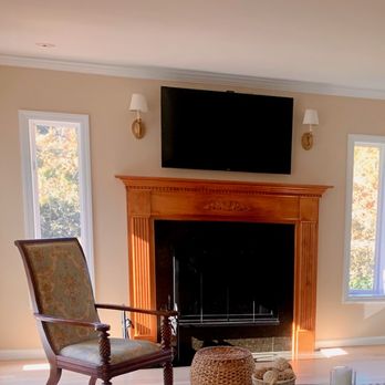 TFC Electric - A professional new TV installation can be quick & easy. We provide mounting the bracket & TV as well as the power/cable outlets. - Electricians Near Me - Sayville, New York TFC Electric - A professional new TV installation can be quick & easy. We provide mounting the bracket & TV as well as the power/cable outlets. - Electricians Near Me - Sayville, New York