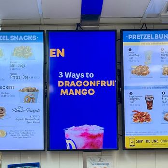 Auntie Anne's - Menu. - Pretzels Near Me - Las Vegas, Nevada