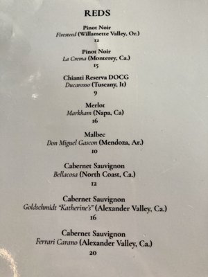 Menu photo 7 Berkeley Cut Steakhouse Seaside Park, NJ