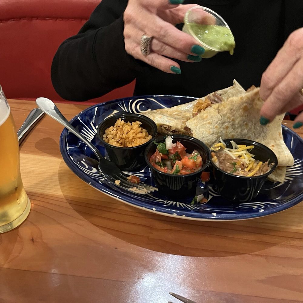 Carnitas quesadilla