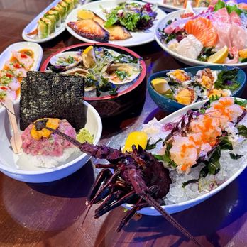 Opus Sushi - oysters,Uni + ikura oysters, Halibut carpaccio Toro Uni Bowl, Mexican Roll & Sunset Roll, sea bass lobster sashimi, mixed sashimi - Japanese Near Me - Arcadia, California Opus Sushi - oysters,Uni + ikura oysters, Halibut carpaccio Toro Uni Bowl, Mexican Roll & Sunset Roll, sea bass lobster sashimi, mixed sashimi - Japanese Near Me - Arcadia, California