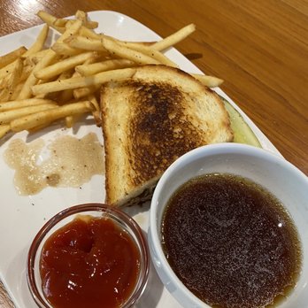 Basalt - Prime rib melt sandwich with fries. - New American Near Me - Honolulu, Hawaii Basalt - Prime rib melt sandwich with fries. - New American Near Me - Honolulu, Hawaii